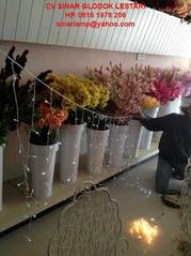Lampu Tirai LED warna putih